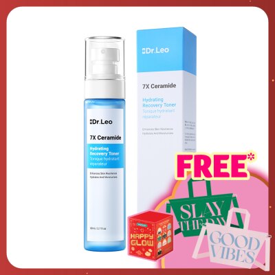 DR. LEO 7X Ceramide Hydrating Recovery Toner 80ml