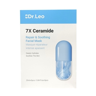 DR. LEO 7X Ceramide Repair & Soothing Facial Mask 25ml x 5
