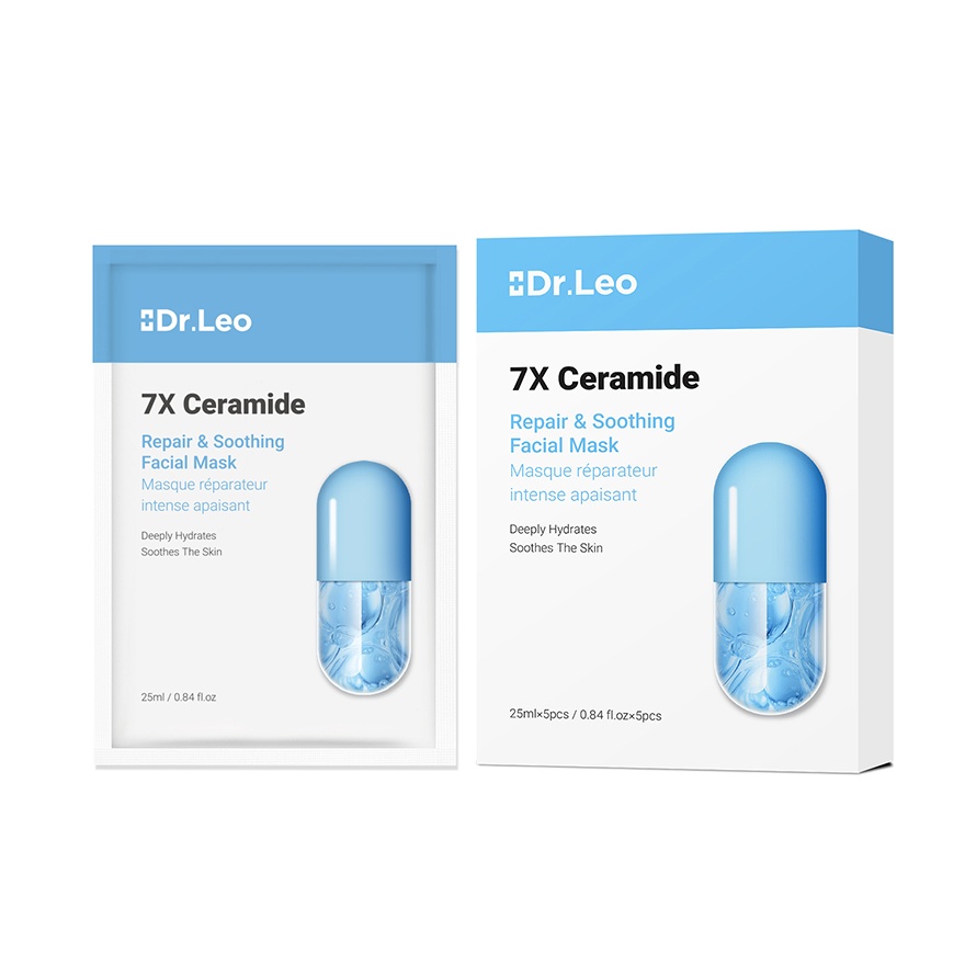 7X Ceramide Repair & Soothing Facial Mask 25ml x 5