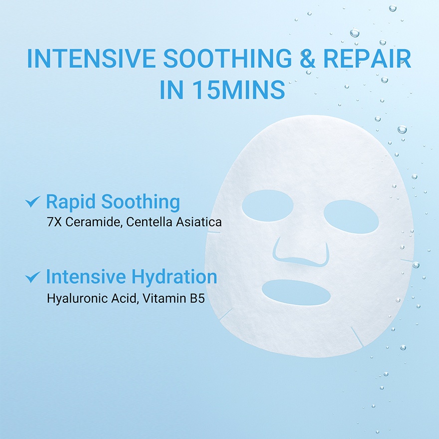 7X Ceramide Repair & Soothing Facial Mask 25ml x 5