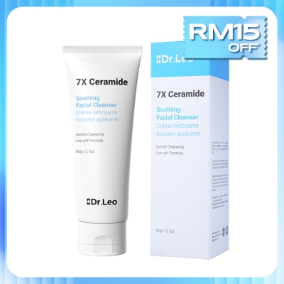 DR. LEO 7X Ceramide Soothing Facial Cleanser 80g