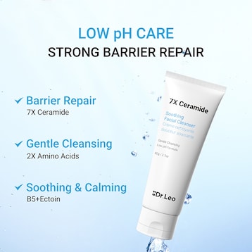 Dr. Leo 7x Ceramide Soothing Facial Cleanser 80g