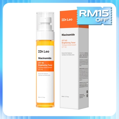 DR. LEO Niacinamide 377 VC Brightening Toner 80ml