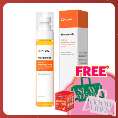 DR. LEO Niacinamide 377 VC Brightening Toner 80ml