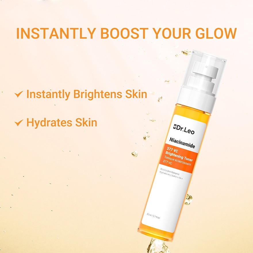 Niacinamide 377 VC Brightening Toner 80ml