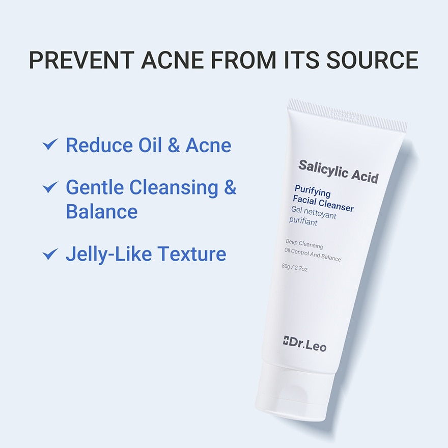 Salicylic Acid Purifying Facial Cleanser 80g