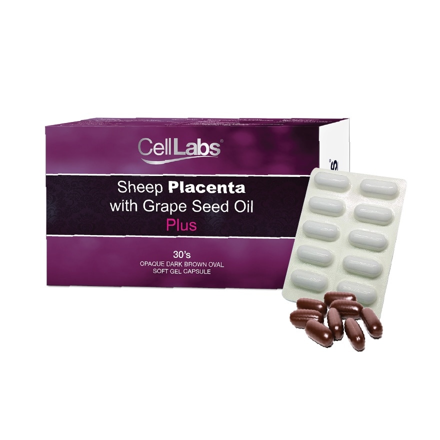 Sheep Placenta With Grape Seed Oil 15000mg 30s