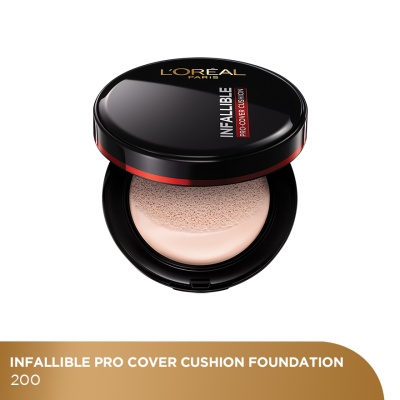 L'OREAL PARIS MAKEUP - Infallible Pro Cover Cushion Foundation 200 image