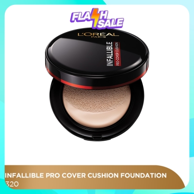 L'OREAL PARIS MAKEUP Infallible Pro Cover Cushion Foundation 320 image