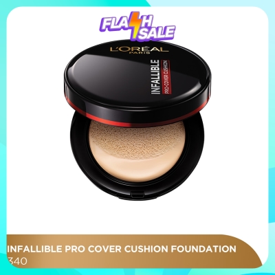 L'OREAL PARIS MAKEUP Infallible Pro Cover Cushion Foundation 340 image
