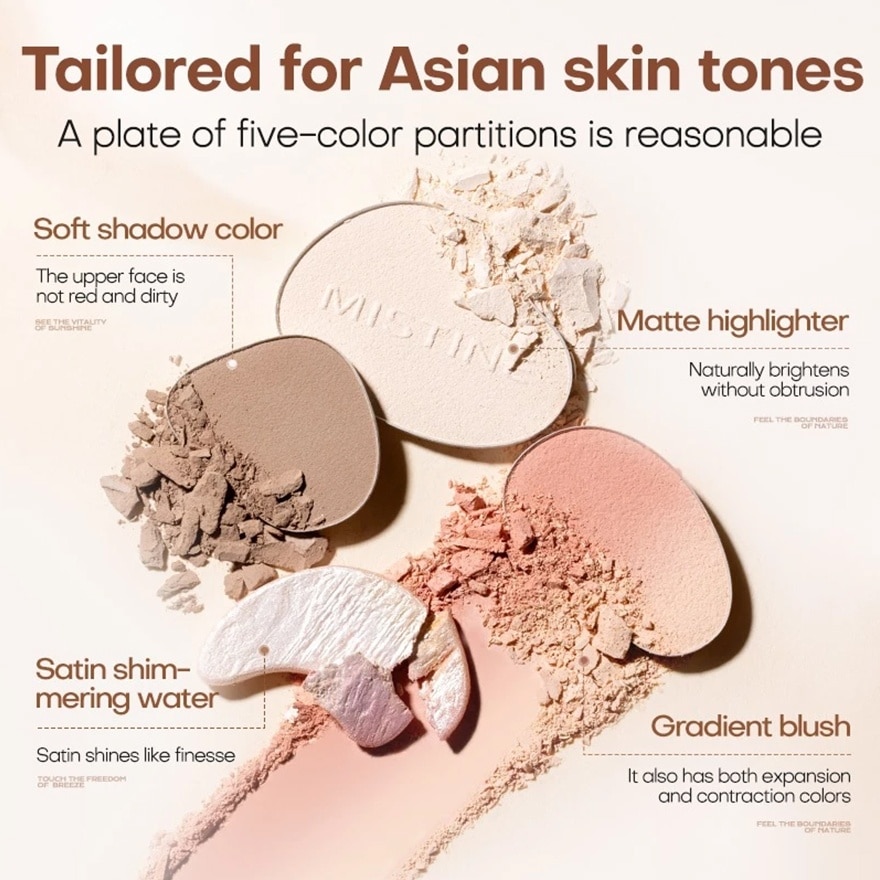 Thai Latte Blush Contour Palette 01
