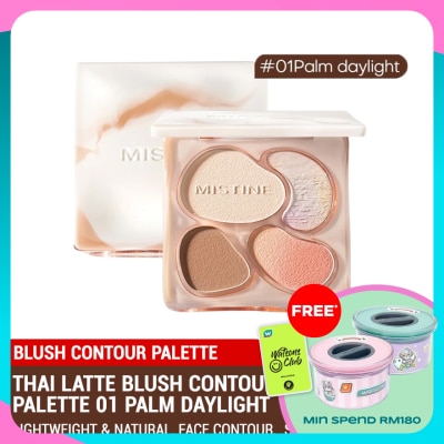 MISTINE Thai Latte Blush Contour Palette 01
