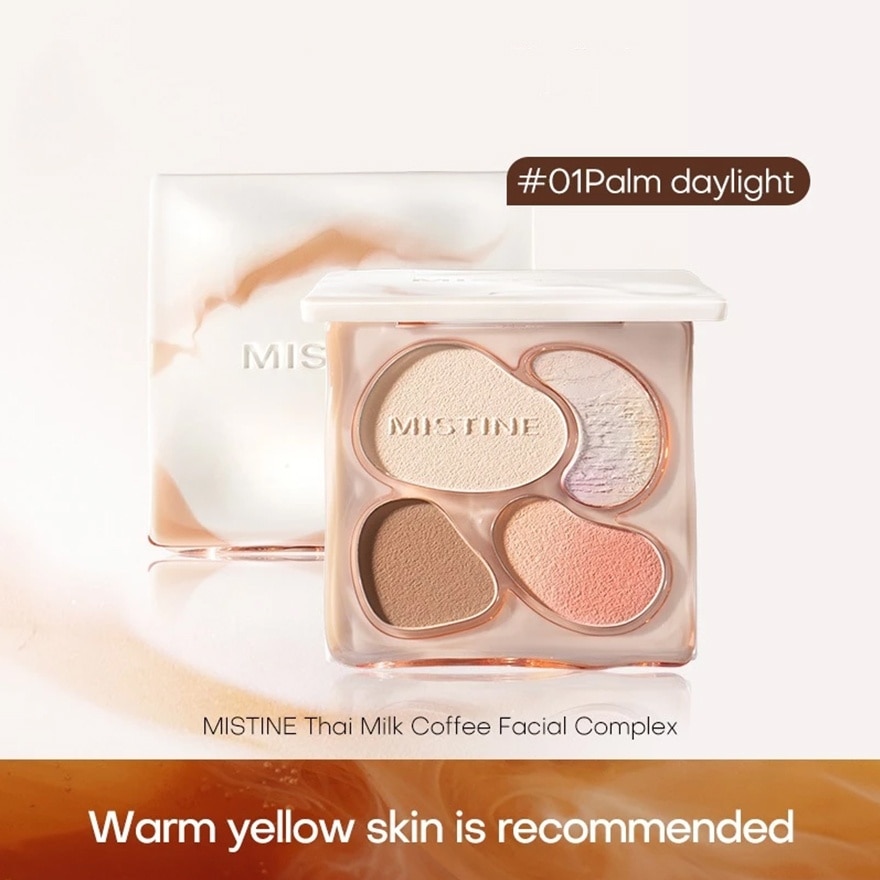 Thai Latte Blush Contour Palette 01