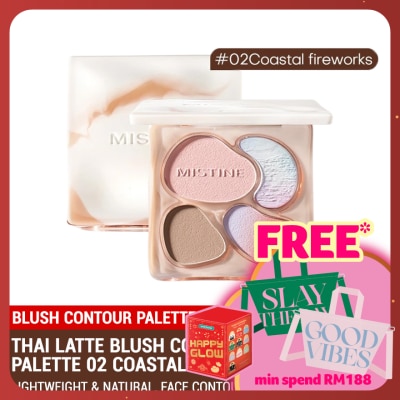 MISTINE Thai Latte Blush Contour Palette 02