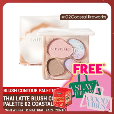 MISTINE Thai Latte Blush Contour Palette 02