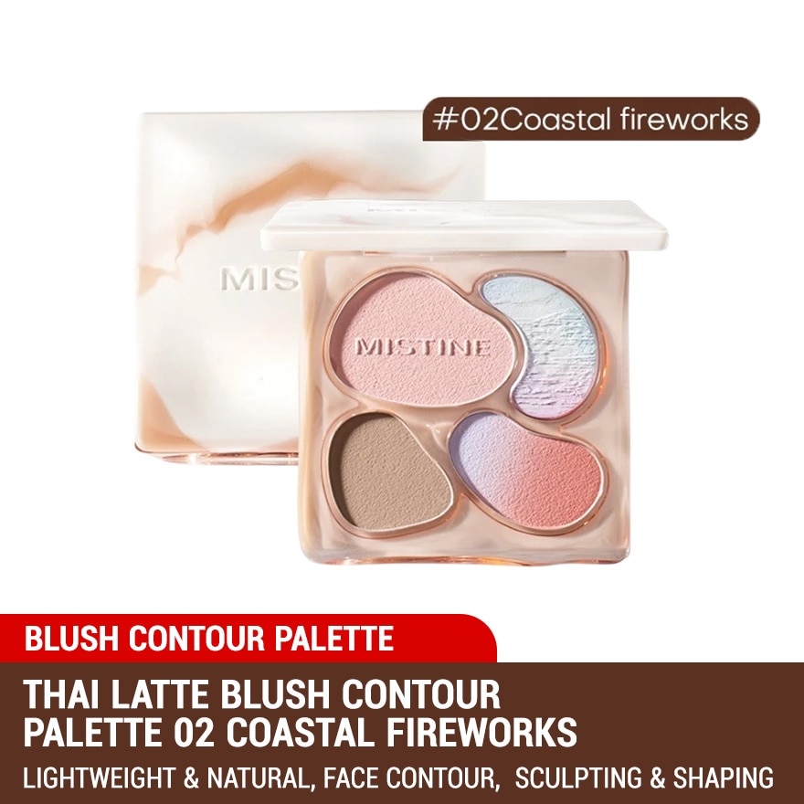 Thai Latte Blush Contour Palette 02