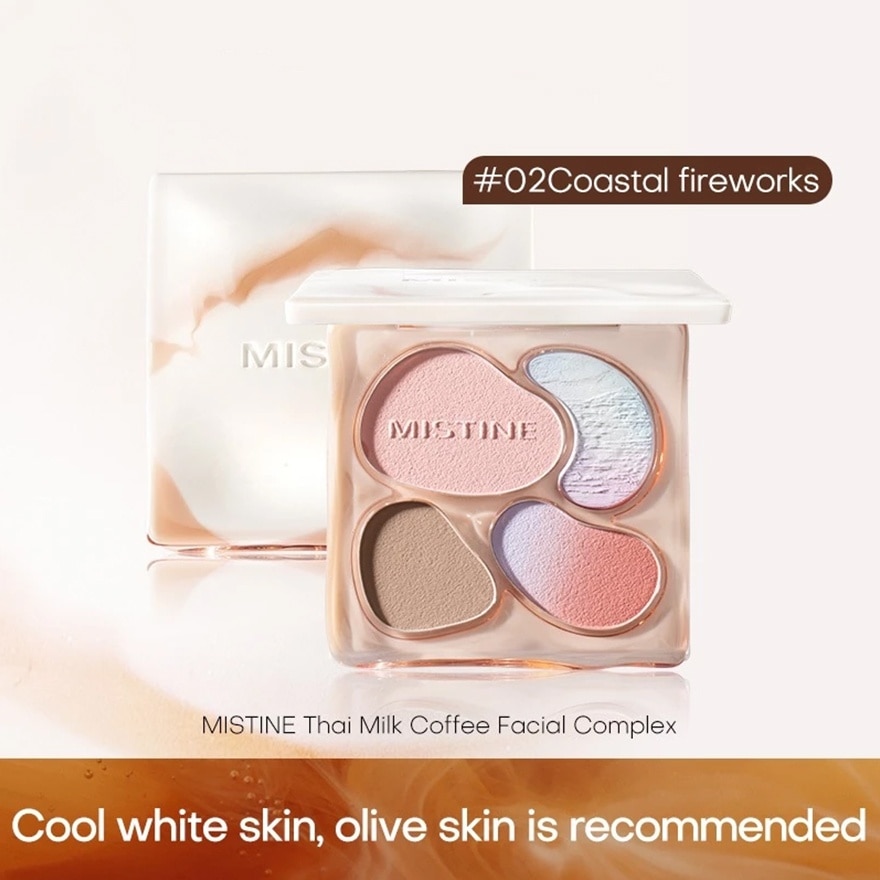 Thai Latte Blush Contour Palette 02