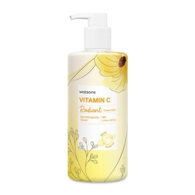 WATSONS Vitamin C Radiant Cream Bath 750ml