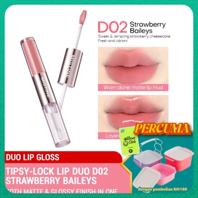 MISTINE - Tipsy-Lock Lip Duo D02