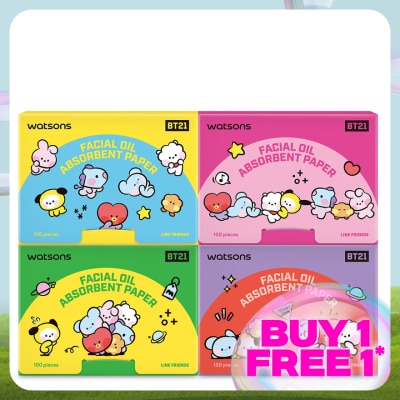 WATSONS BT21 Oil Absorbent Paper 100s