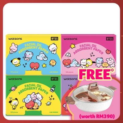 WATSONS BT21 Oil Absorbent Paper 100s