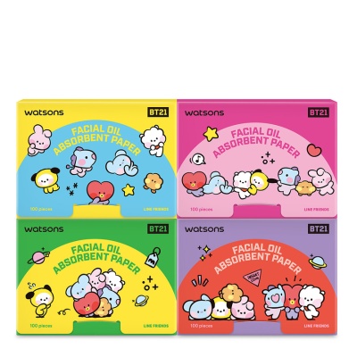 WATSONS - BT21 Oil Absorbent Paper 100s image