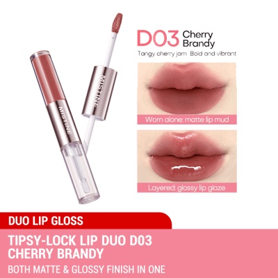 MISTINE - Tipsy-Lock Lip Duo D03