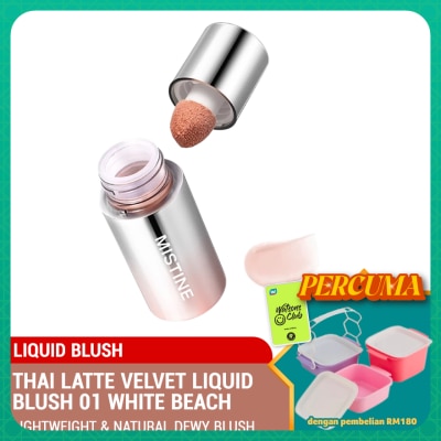 MISTINE - Thai Latte Velvet Liquid Blush 01