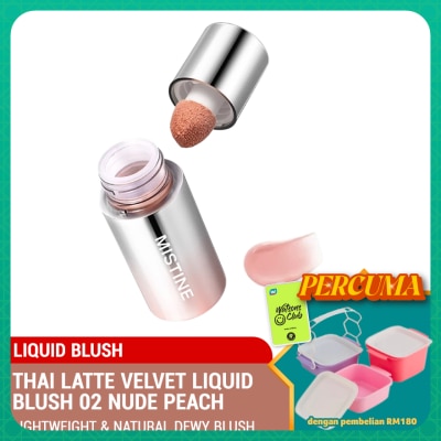 MISTINE - Thai Latte Velvet Liquid Blush 02