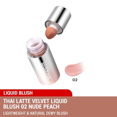 MISTINE Thai Latte Velvet Liquid Blush 02