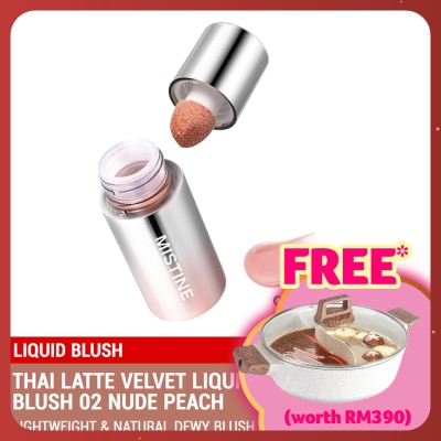 MISTINE Thai Latte Velvet Liquid Blush 02