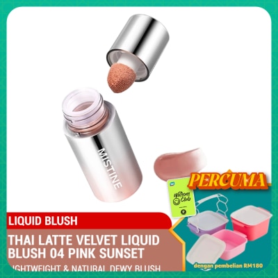 MISTINE - Thai Latte Velvet Liquid Blush 04