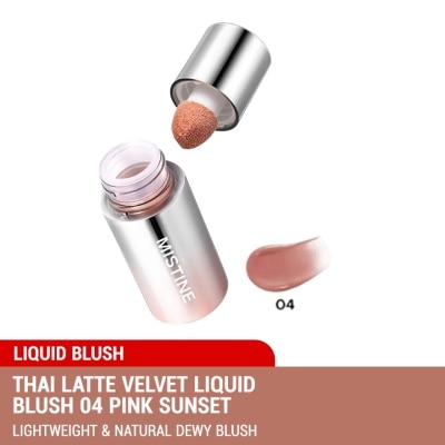 MISTINE Thai Latte Velvet Liquid Blush 04