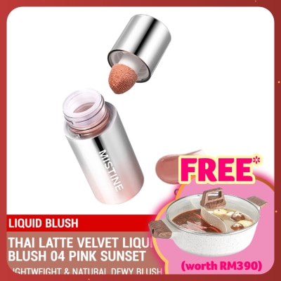 MISTINE Thai Latte Velvet Liquid Blush 04