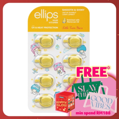 ELLIPS Hair Vitamin Sanrio Little Twin Stars Smooth & Shiny 8's