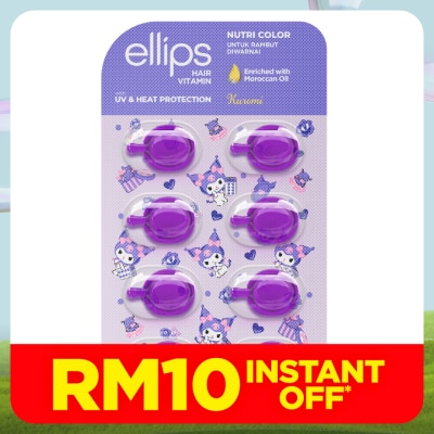 ELLIPS Hair Vitamin Sanrio Kuromi Nutri Color 8's