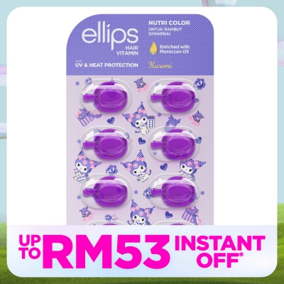 ELLIPS Hair Vitamin Sanrio Kuromi Nutri Color 8's