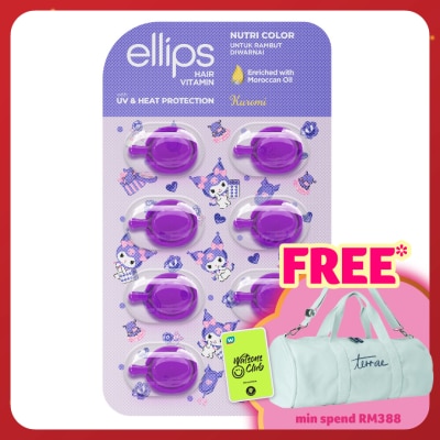 ELLIPS Hair Vitamin Sanrio Kuromi Nutri Color 8's