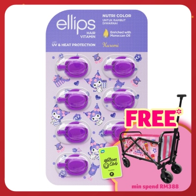 ELLIPS Hair Vitamin Sanrio Kuromi Nutri Color 8's