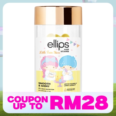 ELLIPS Hair Vitamin Sanrio Little Twin Stars Smooth & Shiny 30's