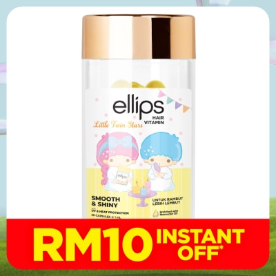 ELLIPS Hair Vitamin Sanrio Little Twin Stars Smooth & Shiny 30's