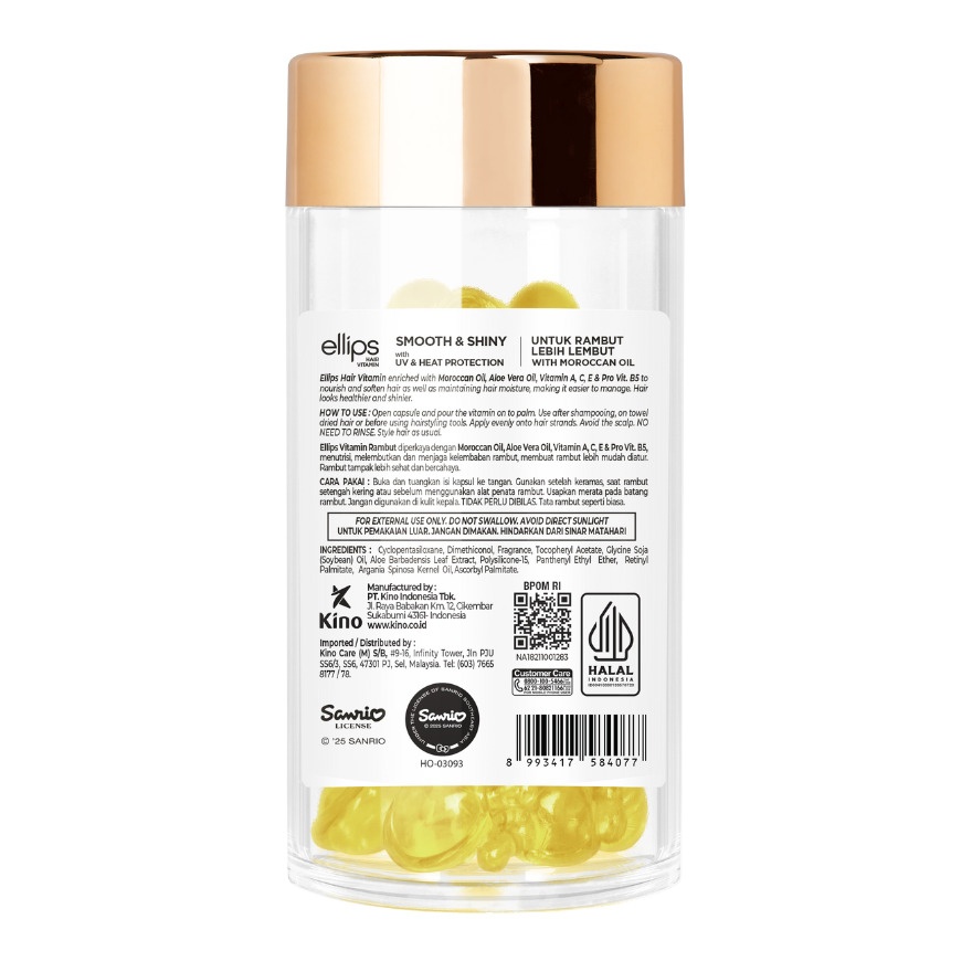 Hair Vitamin Sanrio Little Twin Stars Smooth & Shiny 30's image