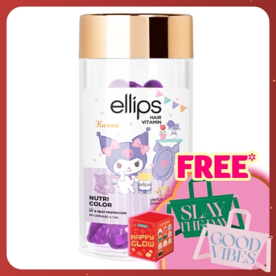 ELLIPS Hair Vitamin Sanrio Kuromi Nutri Color 30's