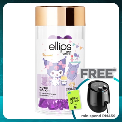ELLIPS Hair Vitamin Sanrio Kuromi Nutri Color 30's