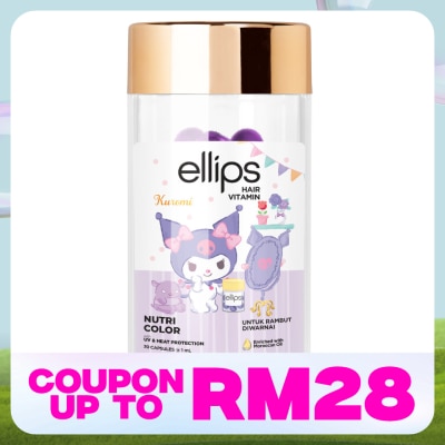 ELLIPS Hair Vitamin Sanrio Kuromi Nutri Color 30's