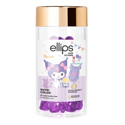 ELLIPS Hair Vitamin Sanrio Kuromi Nutri Color 30's