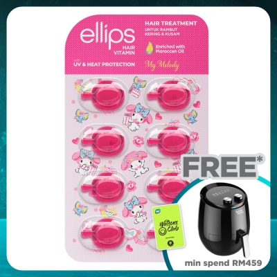 ELLIPS Hair Vitamin Sanrio My Melody Hair Treatment 8's