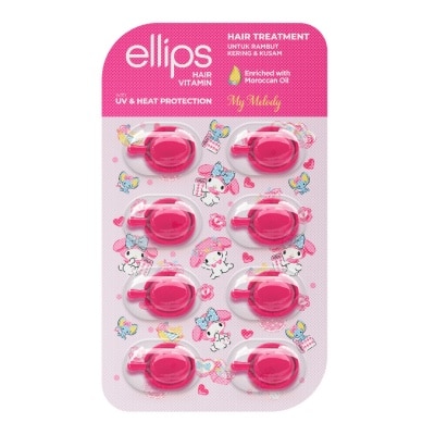 ELLIPS Hair Vitamin Sanrio My Melody Hair Treatment 8's