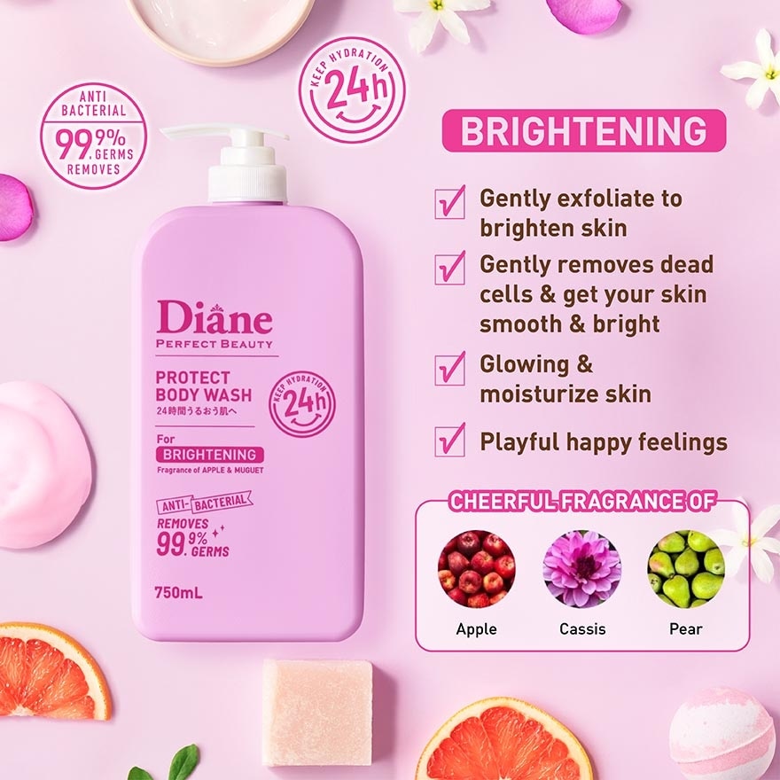 Perfect Beauty Protect Body Wash For Brightening 750ml