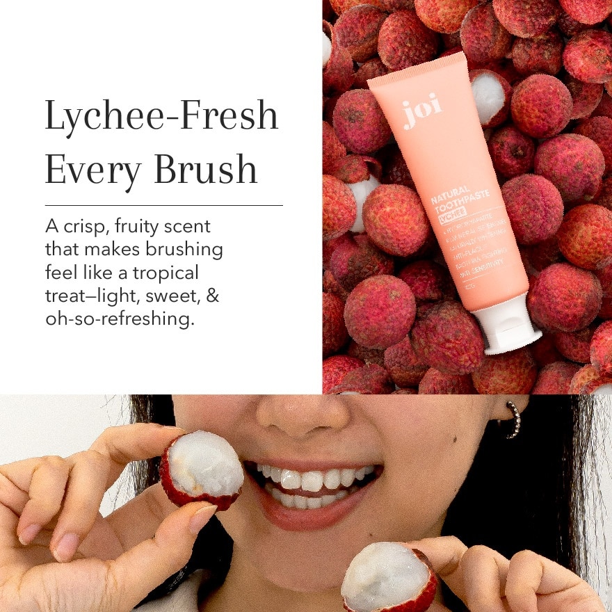 Natural Toothpaste Lychee 100g